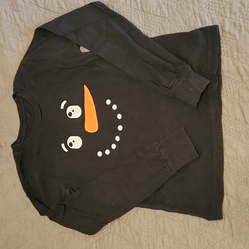 Snowman kids shirt